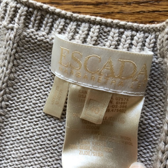 Escada tunic sweater - Picture 5 of 8
